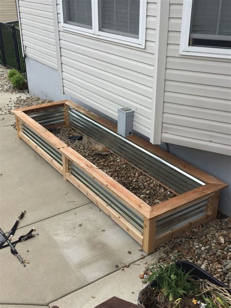 corrugated metal planter box kits|corrugated metal planter box plans.